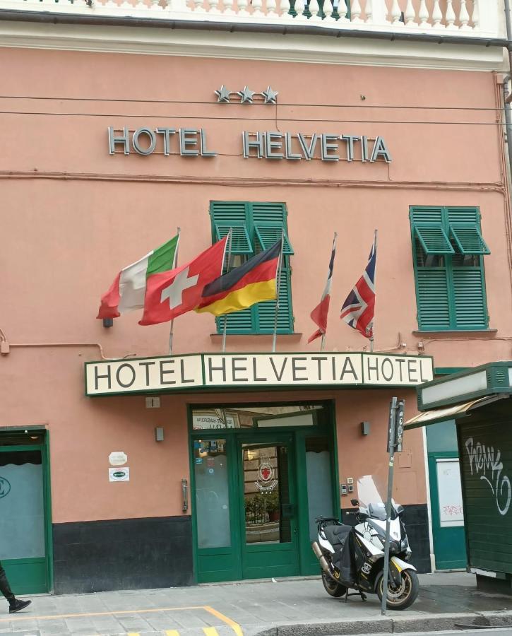 Hotel Helvetia Генуя Экстерьер фото